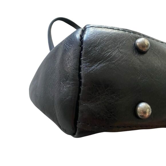 Patricia Nash Shoulder Bag Black Leather Minimalist Everyday Wear Tote NWT $199 - Picture 10 of 16